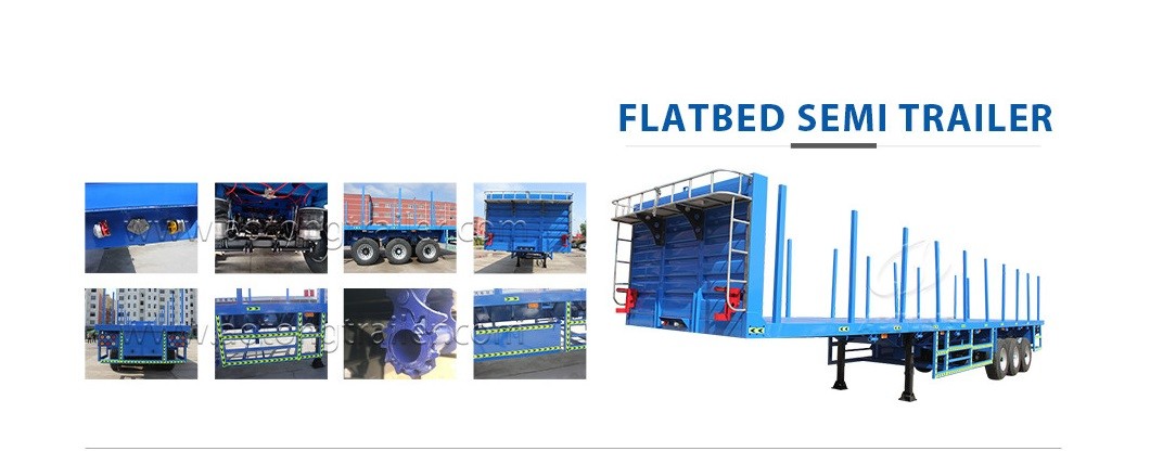 kwaliteit Semi-trailer met laag bed fabriek